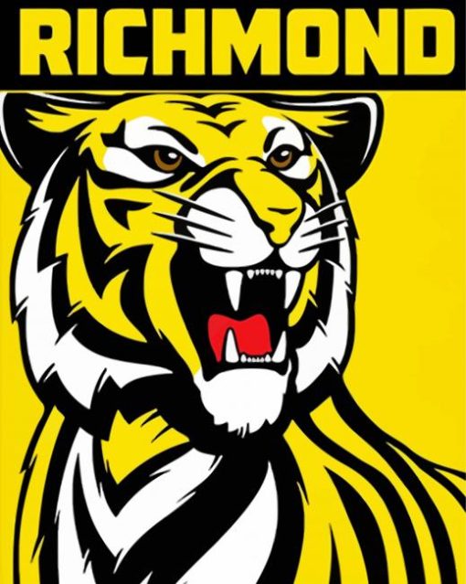 Aesthetic Richmond Tigers Paint By Number