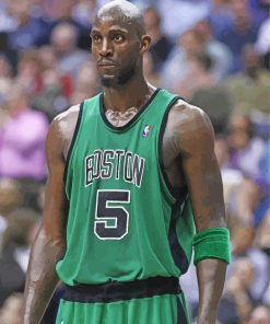 Aesthetic Basketballer Kevin Garnett Paint By Number