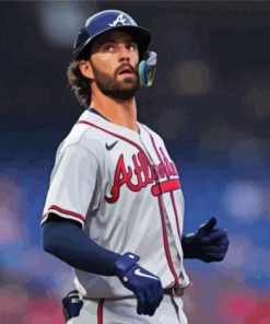 Aesthetic Dansby Swanson Art Paint By Number