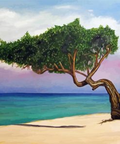 Aruba National Tree Art Paint By Number