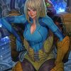 Beautiful Samus Aran Paint By Number