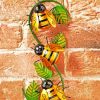 Bee Wall Metal Art Paint By Number