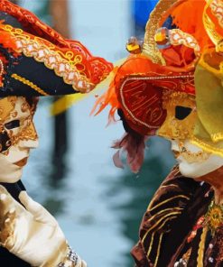 Carnival Venice Couple Paint By Number