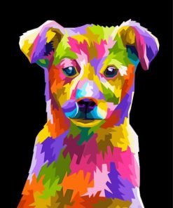 Colorful Maltese Dog Paint By Number