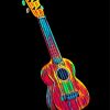 Colorful Ukulele Paint By Number