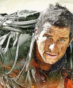 Cool Bear Grylls Paint By Number