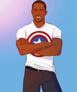 Cool Sam Wilson Paint By Number