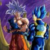 Cool Vegeta And Goku Paint By Number