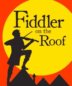 Cool Fiddler On The Roof Poster Paint By Number