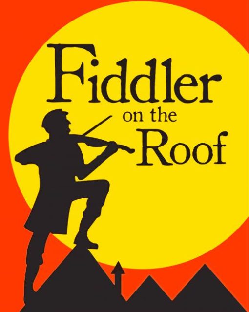 Cool Fiddler On The Roof Poster Paint By Number