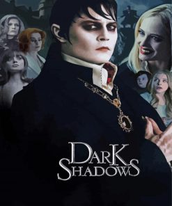 Dark Shadows Poster Paint By Number