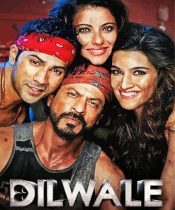 Dilwale Poster Paint By Number