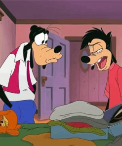 Disney Goofy Movie Characters Paint By Number