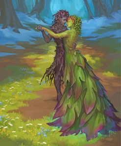 Dryad Lovers Paint By Number