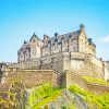 Edinburgh Castle Building Paint By Number