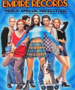 Empire Records Poster Paint By Number