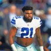 Ezekiel Elliott Footballer Paint By Number