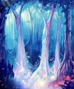 Fantasy Tree Soul In Forest Paint By Number