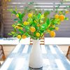 Fresh Lemons In Vase Paint By Number