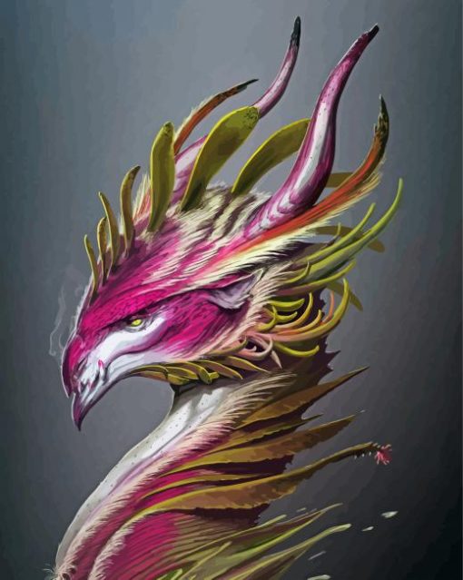 Fruit Dragon Paint By Number