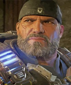 Gears Of War 5 Character Paint By Number