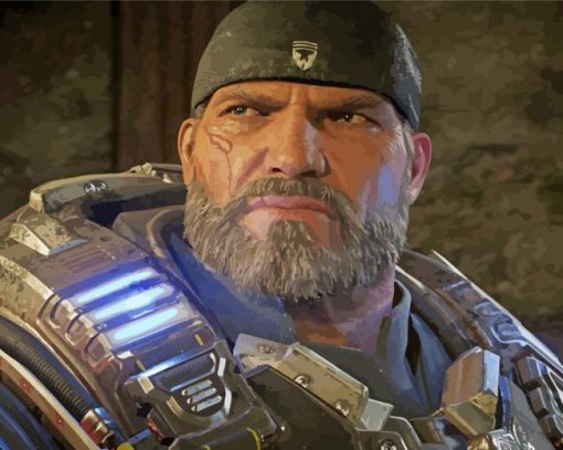 Gears Of War 5 Character Paint By Number