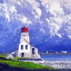 Grand Manan Lighthouse Paint By Number