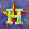 Houston Astros Art Paint By Number