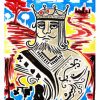 King Abstract Cards Paint By Number