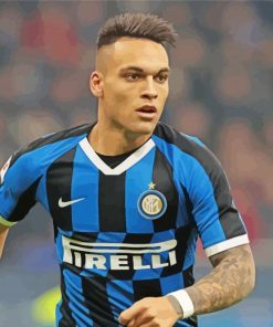 Lautaro Martinez Football Player Paint By Number