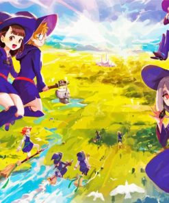 Little Witch Academia Illustration Paint By Number