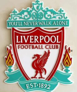 Liverpool Football Emblem Paint By Number