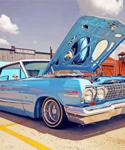 Lowrider Car Paint By Number