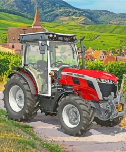 Massey Ferguson Tractor Paint By Number