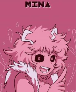 Mina Ashido Poster Paint By Number