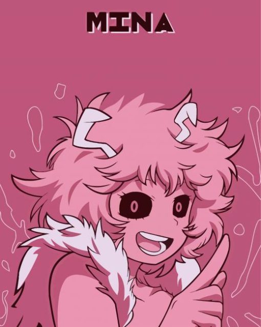 Mina Ashido Poster Paint By Number