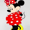 Minnie Mouse Pregnant Paint By Number