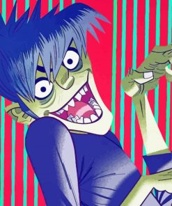 Murdoc Gorillaz Paint By Number