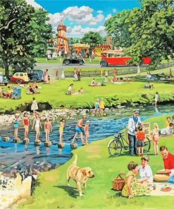 Picnic In The Park Paint By Number