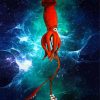 Red Sea Squid Paint By Number