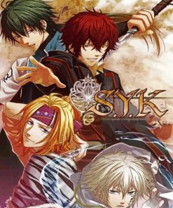 Saint Saiyuki Anime Poster Paint By Number