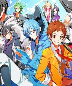 Servamp Anime Characters Paint By Number