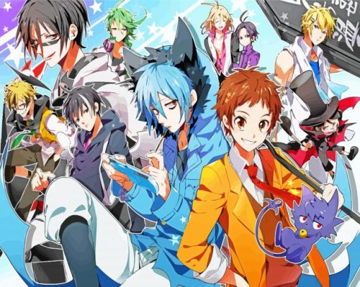 Servamp Anime Characters Paint By Number