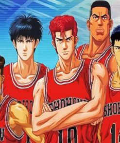 Slam Dunk Anime Paint By Number