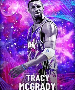 Tracy Mcgrady Poster Art Paint By Number