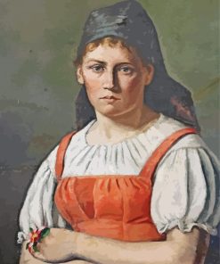 Woman By Ivan Grohar Paint By Number