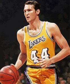 Young Jerry West Paint By Number