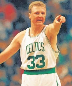 Young Larry Bird Paint By Number