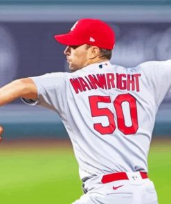 Adam Wainwright Player Paint By Number