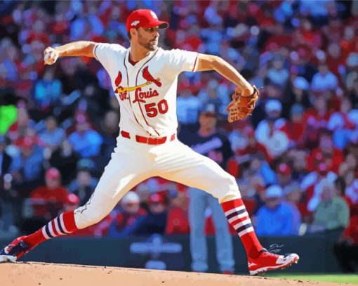 Adam Wainwright Paint By Number